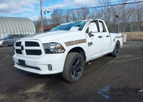 2019 Ram 1500 Classic Express 4X4 6'4 Box from USA, damaged, VIN 1C6RR7FG5KS547886
